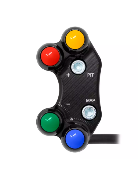 JETPRIME JP SPS MK601Y. Interruptor de manillar izquierdo Racing para YAMAHA YZF-R6 RACE 2021-2024