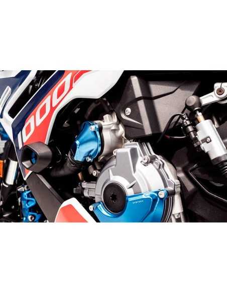 Protectores anti caída anti shock Street Defender EVOTECH para BMW M1000R 2023-2024