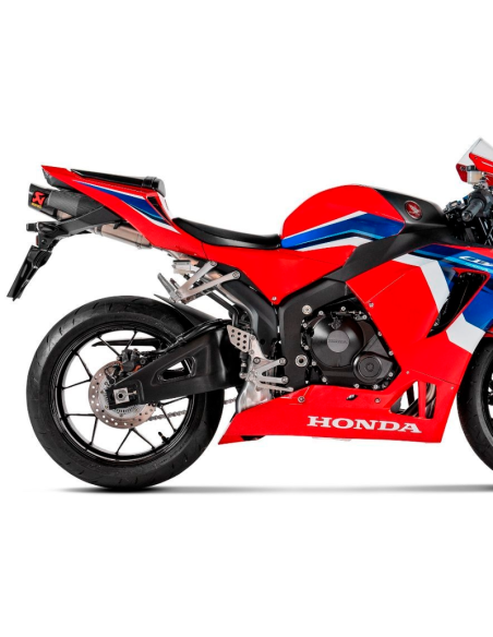 AKRAPOVIC S-H6SO17-HACT ZUGELASSENER SLIP-ON-SCHALLDÄMPFER AUS TITAN HONDA CBR 600 RR 2024