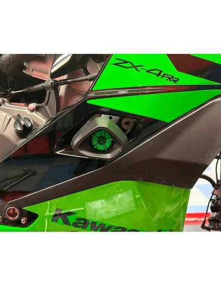 Protectores anti caída anti shock EVOTECH para Kawasaki Ninja ZX-4RR