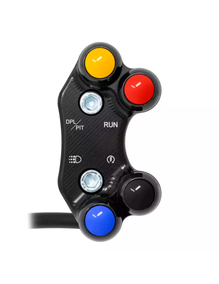 JETPRIME JP PLD 056. Interruptor de manillar Derecho para DUCATI PANIGALE V4 / S 2025 (Orificios Alineados)