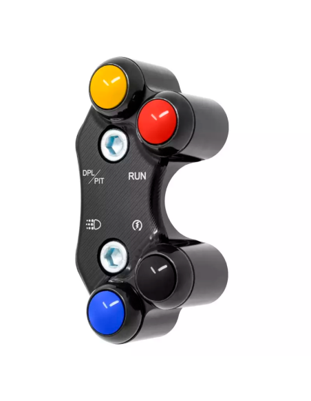 JETPRIME JP PLD 056. Interruptor de manillar Derecho para DUCATI PANIGALE V4 / S 2025 (Orificios Alineados)