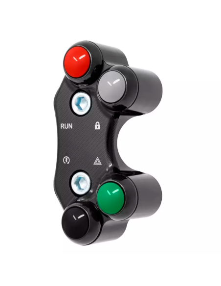 JETPRIME JP PLD 016. Interruptor de manillar Derecho para KTM 1290 Super Duke/Adventure (Orificios Alineados)