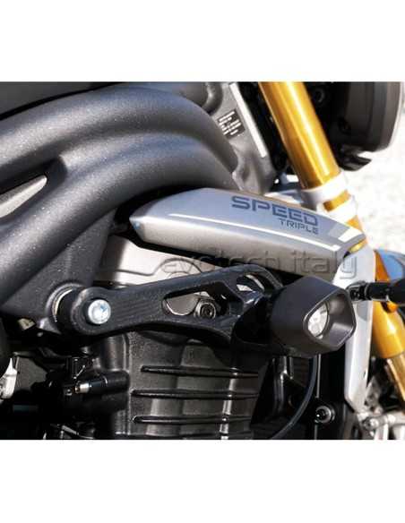 Protectores anti caída anti shock Street Defender Triumph Speed Triple RS 1200 2021-2024
