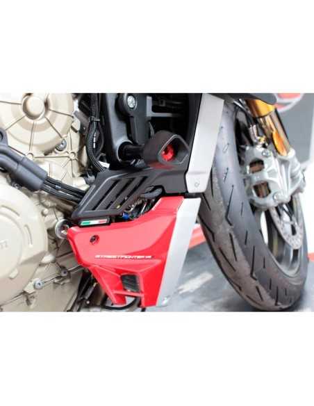 Protectores anti caída anti shock EVOTECH para Ducati Streetfighter V4 2020-2024