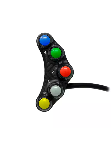 JETPRIME JP SPS 027M. Interruptor de manillar deportivo izquierdo para Honda CBR 1000 RR