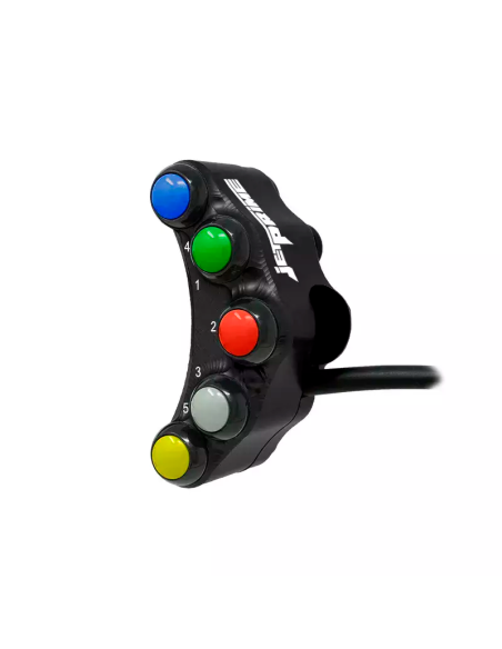 JETPRIME JP SPS 027M. Interruptor de manillar deportivo izquierdo para Honda CBR 1000 RR