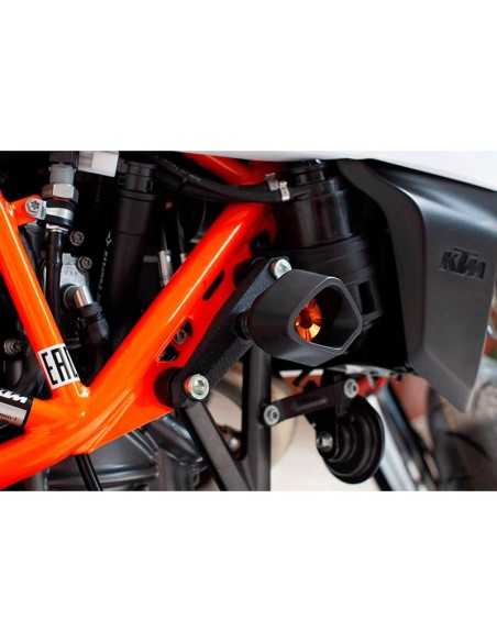 Street Defender EVOTECH Anti-Sturz- und Stoßschutz für KTM 690 SMC R 2019-2024 / Husqvarna 701 SM