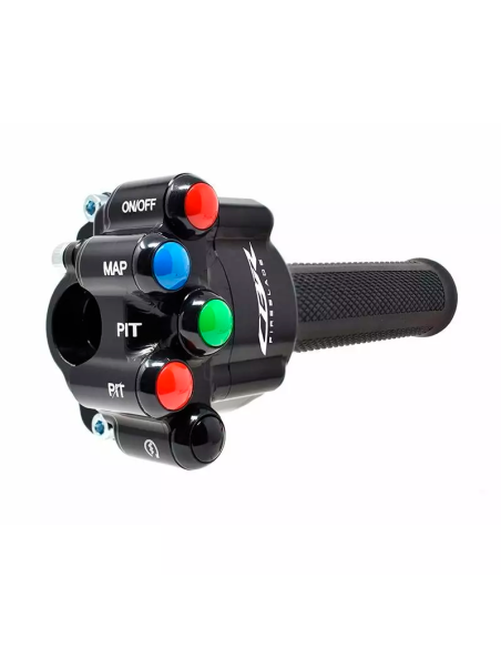 JETPRIME JP ACC PLSR 027 Kit de interruptor de manillar izquierdo Racing + acelerador JETPRIME para Honda CBR 1000 RR-R
