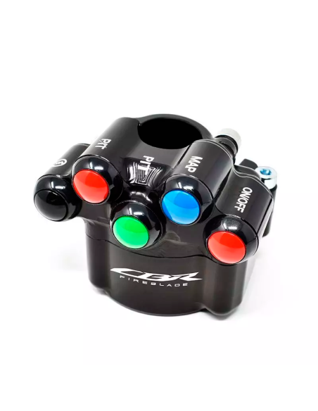 JETPRIME JP ACC PLSR 027 Kit de interruptor de manillar izquierdo Racing + acelerador JETPRIME para Honda CBR 1000 RR-R