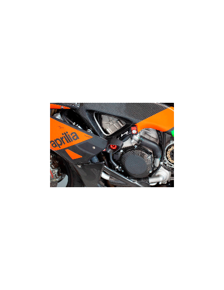 Protectores anti caída anti shock Street Defender EVOTECH Aprilia RSV4 / RSV4 Factory 2009-2020