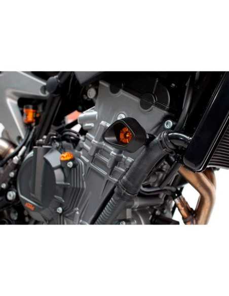 Protectores anti caída anti shock Street Defender EVOTECH para KTM 790 Duke