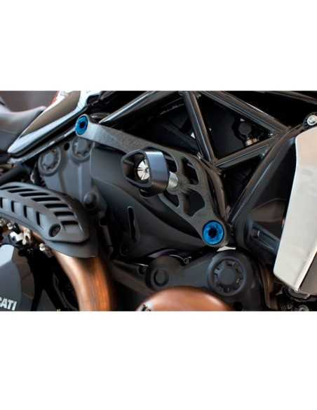 Street Defender EVOTECH Anti-Sturz- und Stoßschutz für Ducati Monster 821/1200/R