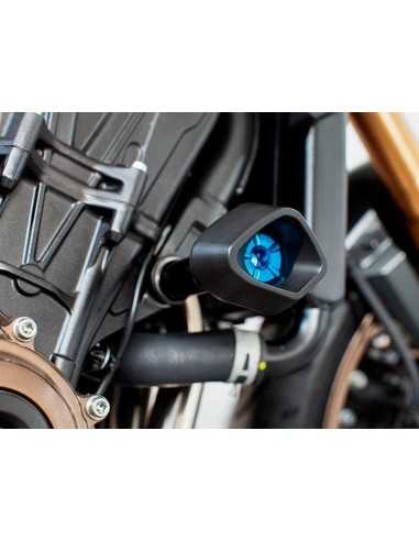 Protectores anti caída anti shock EVOTECH para Honda CB650R 2019-2024 / CB650F 2017-2024
