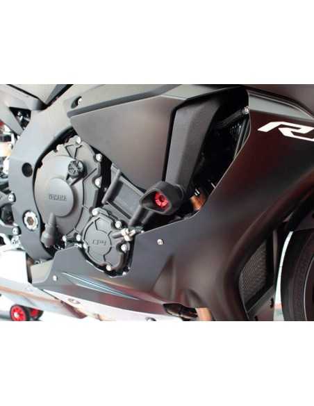 Protectores anti caída anti shock EVOTECH para Yamaha R1 2015-2024