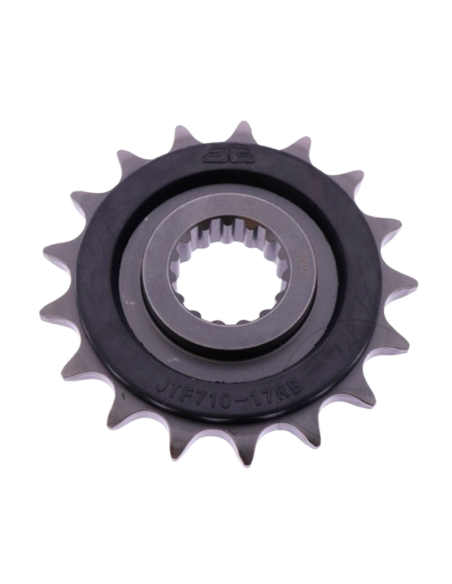 Piñón JT SPROCKETS acero JTF710RB ENGOMADO PASO 520 REF JTF710.RB