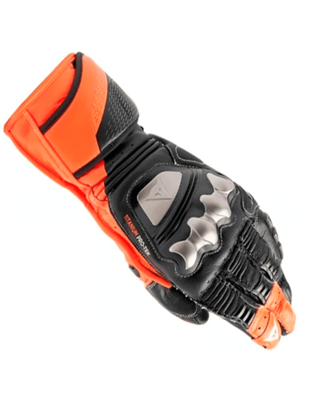 copy of DAINESE VOLLES METALLHANDSCHUHE 6 SCHWARZ / WEISS / LAVA-ROT
