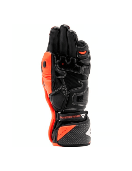copy of DAINESE VOLLES METALLHANDSCHUHE 6 SCHWARZ / WEISS / LAVA-ROT