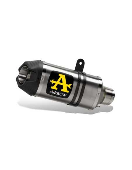 Indy-Race Auspuff Titan-Carbon unten ARROW für Honda CBR600RR 2024