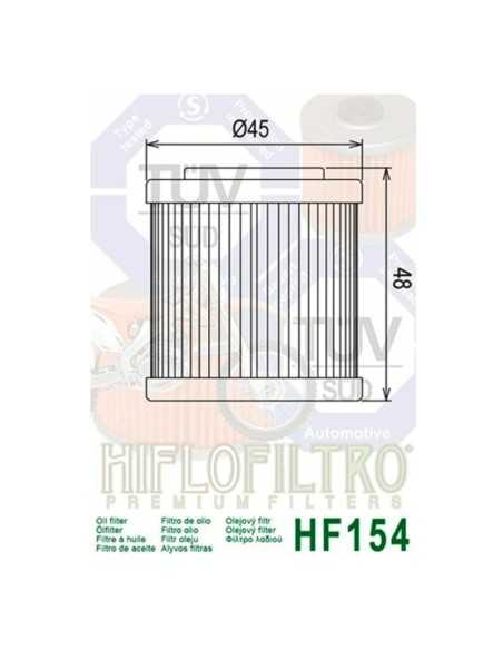 HF154 Hiflofiltro-Ölfilter