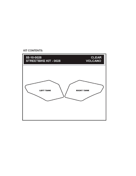 STOMPGRIP Volcano Kit de adhesivos para moto HONDA GOLD WING 12-15