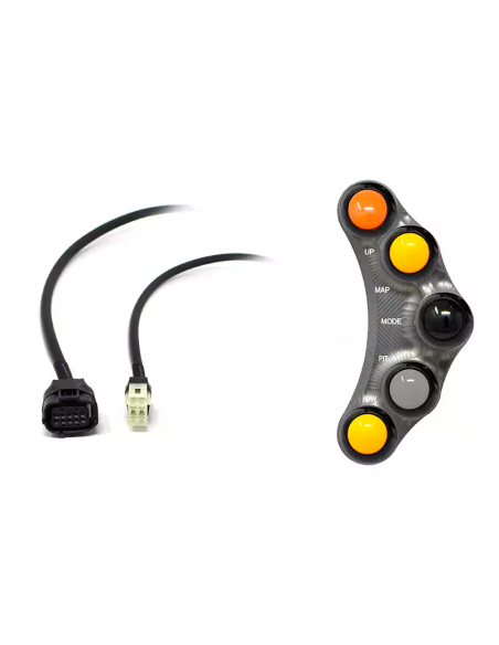 JETPRIME JP PLSR 003 T Piña Izquierda Racing 5 botones Jetprime YAMAHA YZF-R1 / M 2015-2019