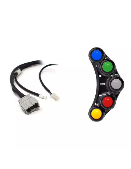 JETPRIME JP PLS 002 Piña Izquierda Racing 6 botones Jetprime MV AGUSTA F3 675 / 800 2012-2020