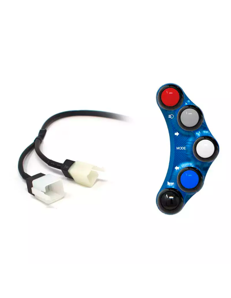 JETPRIME JP PLS 009 B Piña Izquierda Racing 7 botones Jetprime APRILIA TUONO V4 2011-2016