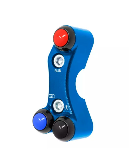 JETPRIME JP PLD 011 B Piña Izquierda Racing 3 botones Jetprime SUZUKI GSX-R 1000 2017-2021 AZUL