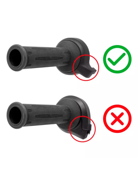 copy of MANDOS JETPRIME TITANIUM TWIST GRIP APRILIA DORSODURO 900 2017-2018