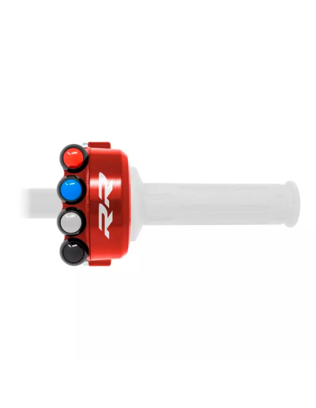 JETPRIME JP ACC 008 RR R Piña Acelerador JETPRIME Con Mandos Integrados BMW S1000 RR 2015-2020 ROJO