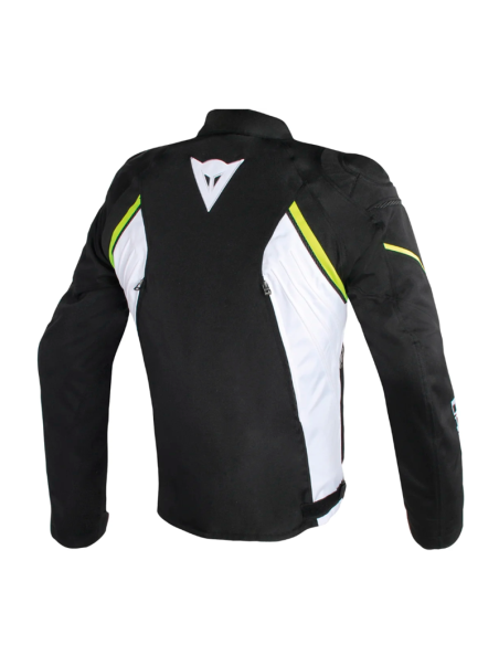 DAINESE AVRO D2 TEX SCHWARZ / WEISS / GELB FLUOR