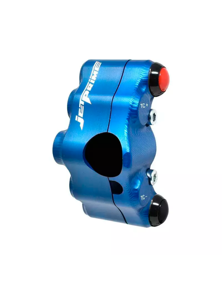 JETPRIME JP PLSR 660 B Piña Izquierda Racing 7 botones Jetprime APRILIA RS 660 AZUL