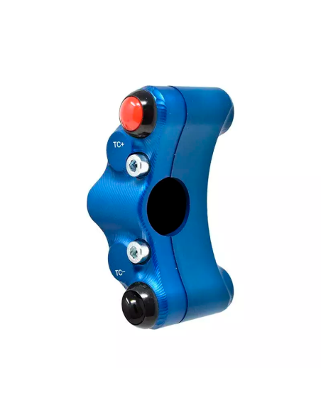 JETPRIME JP PLSR 660 B Piña Izquierda Racing 7 botones Jetprime APRILIA RS 660 AZUL