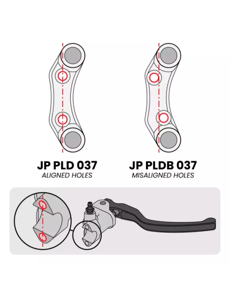 JETPRIME JP PLDB 037 V Piña Izquierda Racing 2 botones Jetprime KAWASAKI Z900 / RS VERDE