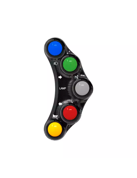 JETPRIME JP PLS 007 Piña Izquierda Racing 5 botones Jetprime DUCATI 848