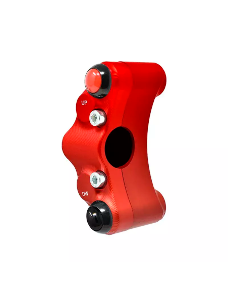JETPRIME JP PLS 007 R Piña Izquierda Racing 7 botones Jetprime DUCATI 848 ROJO