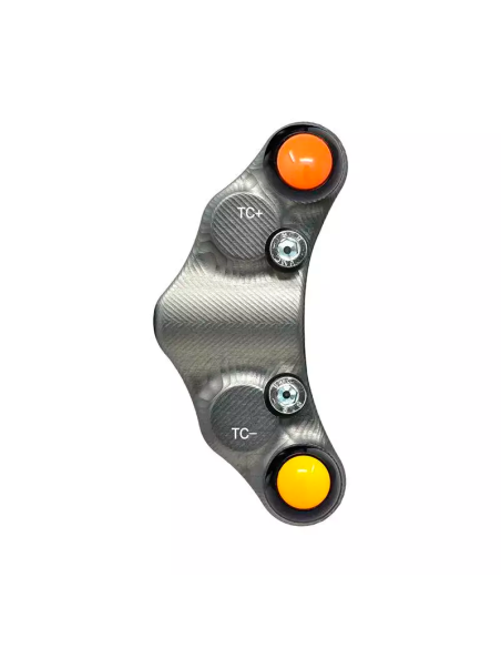 Piña Izquierda carretera 7 botones JETPRIME APRILIA RS 660 2020-2022 TITANIO