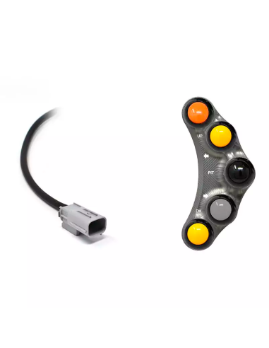 copy of MANDOS JETPRIME TITANIUM TWIST GRIP APRILIA DORSODURO 900 2017-2018