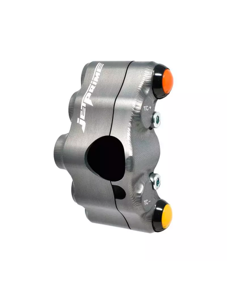 Piña Izquierda carretera 7 botones JETPRIME APRILIA RS 660 2020-2022 TITANIO