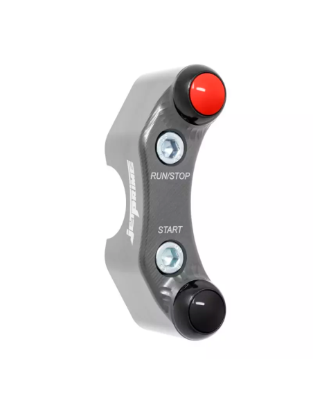 JETPRIME JP PLD 015 T Piña derecha calle 2 botones Jetprime YAMAHA YZF-R3 2015-2018 TITANIO