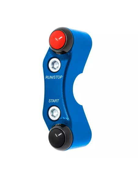 JETPRIME JP PLD 015 B Piña derecha calle 2 botones Jetprime YAMAHA YZF-R3 2015-2018 AZUL