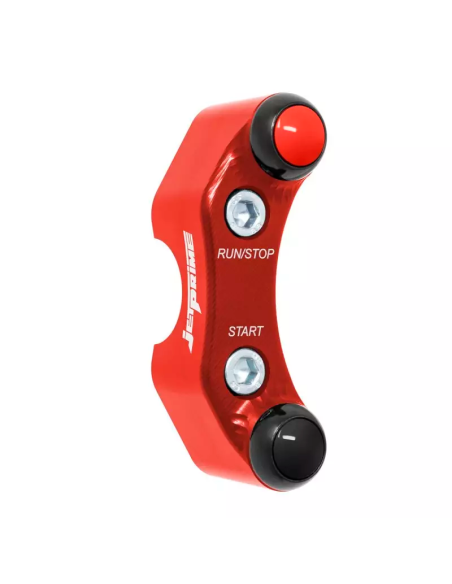 JETPRIME JP PLD 015 R Piña derecha calle 2 botones Jetprime YAMAHA YZF-R3 2015-2018 ROJO