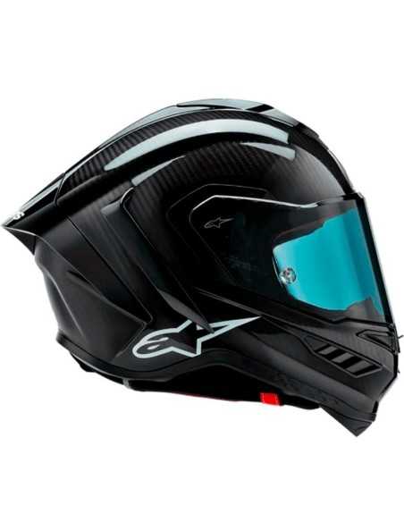 Casco ALPINESTARS SUPERTECH R10 SOLID ECE 06 CASCO DE CARBONO NEGRO