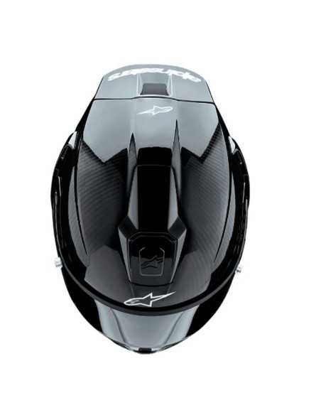 Casco ALPINESTARS SUPERTECH R10 SOLID ECE 06 CASCO DE CARBONO NEGRO