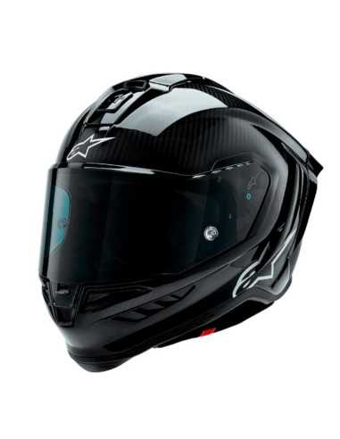 Casco ALPINESTARS SUPERTECH R10 SOLID ECE 06 CASCO DE CARBONO NEGRO