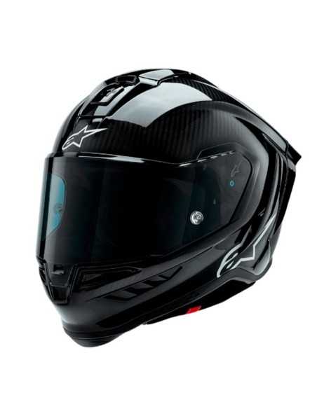 Casco ALPINESTARS SUPERTECH R10 SOLID ECE 06 CASCO DE CARBONO NEGRO