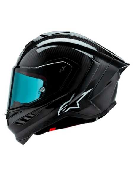 Casco ALPINESTARS SUPERTECH R10 SOLID ECE 06 CASCO DE CARBONO NEGRO
