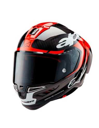 Casco ALPINESTARS SUPERTECH R10 ELEMENT ECE 06 FULL HELMET RED-BLACK