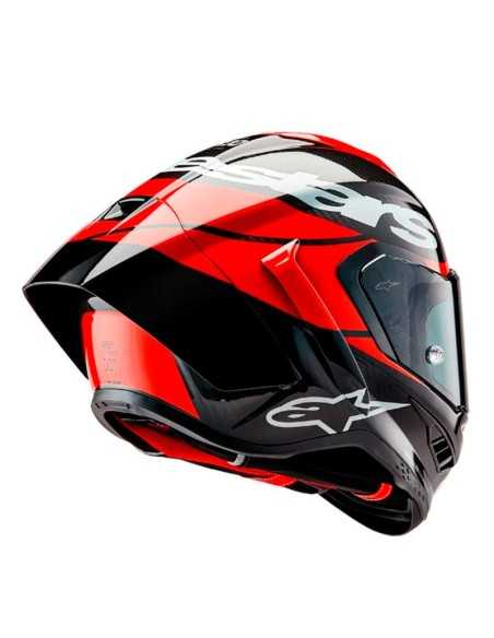 Casco ALPINESTARS SUPERTECH R10 ELEMENT ECE 06 FULL HELMET RED-BLACK